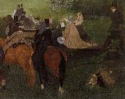 Edgar Degas On the Racecourse oil painting reproduction